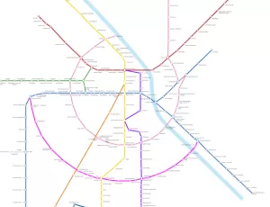 Delhi metro map