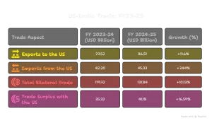 India US trade stats